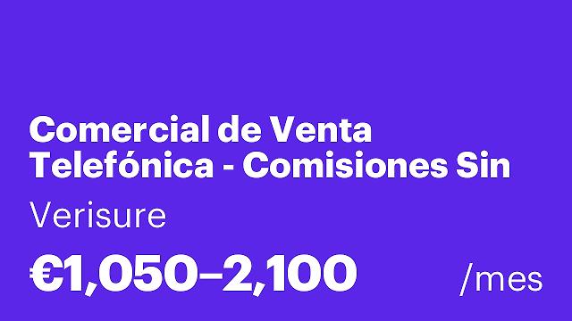 Comercial de Venta Telefónica - Comisiones Sin Techo - Cornellá