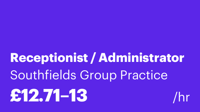 Receptionist / Administrator