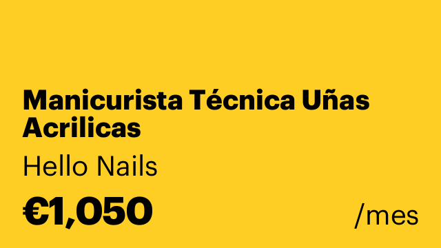 Manicurista Técnica Uñas Acrilicas