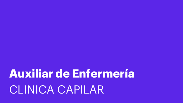 Auxiliar de Enfermería