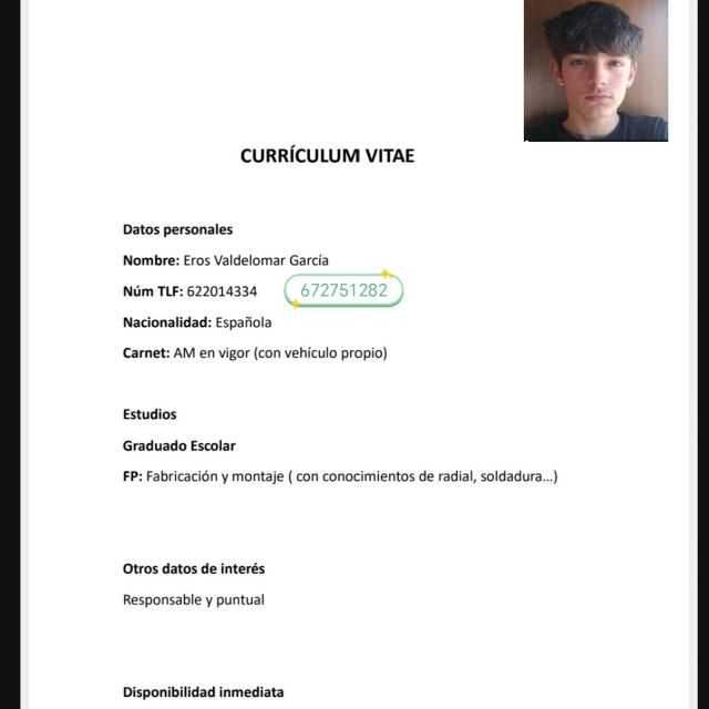 Candidate avatar