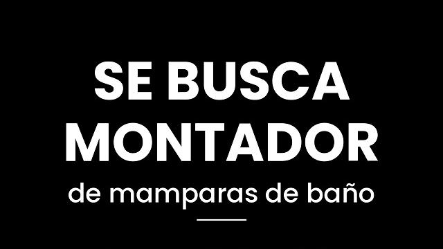 Montador de mamparas de baño