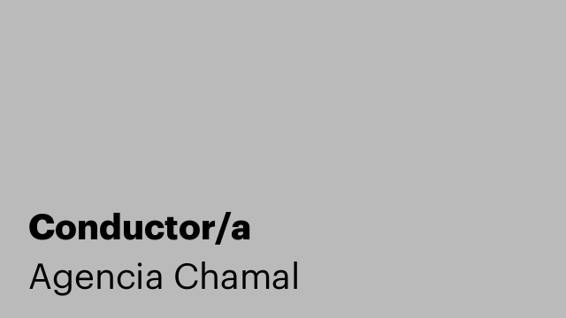 Conductor/a