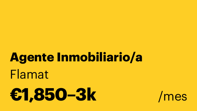 Agente Inmobiliario/a
