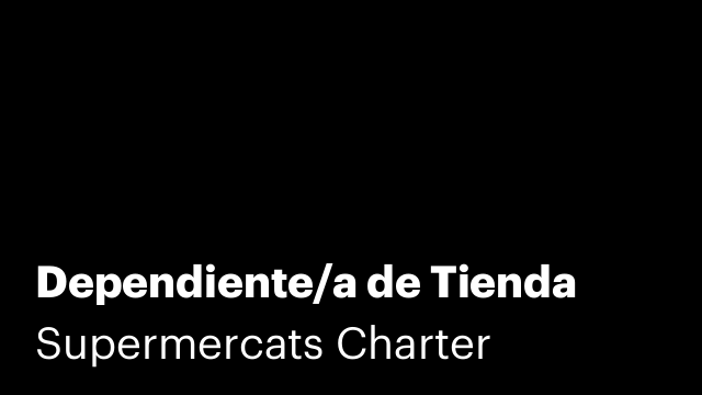 Dependiente/a de Tienda