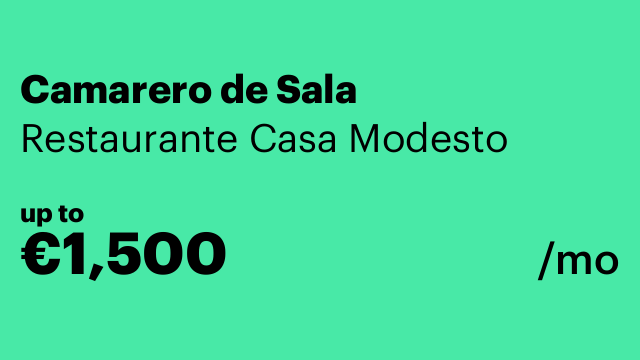 Camarero de Sala