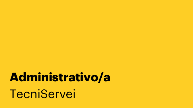 Administrativo/a