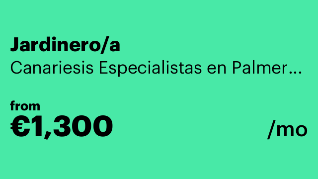 Jardinero/a