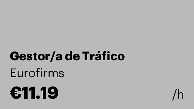 Gestor/a de Tráfico