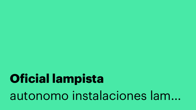 Oficial lampista
