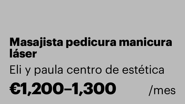 Masajista pedicura manicura láser