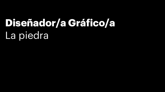 Diseñador/a Gráfico/a