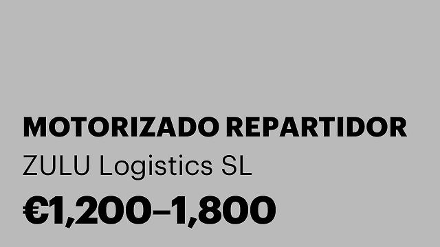 MOTORIZADO REPARTIDOR