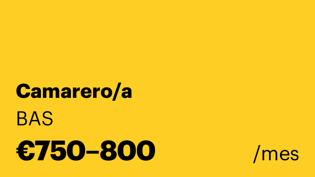 Camarero/a