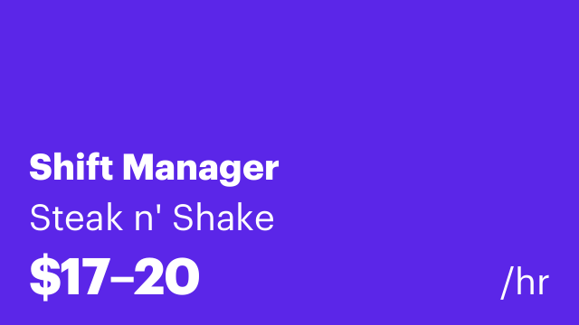 Shift Manager