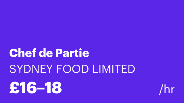 Chef de Partie