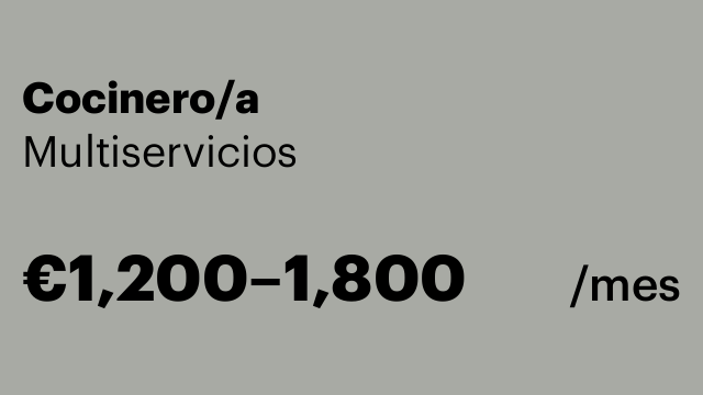 Cocinero/a