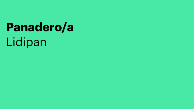 Panadero/a