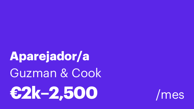 Aparejador/a