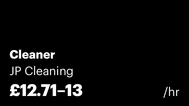 Cleaner