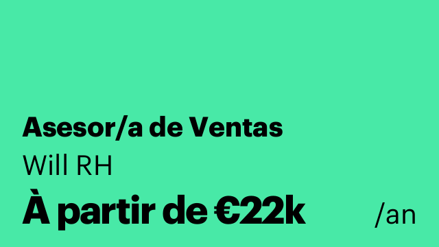 Asesor/a de Ventas