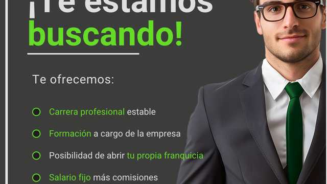 ASESOR(A) INMOBILIARIO SUELDO FIJO 1424€ + COMISIONES