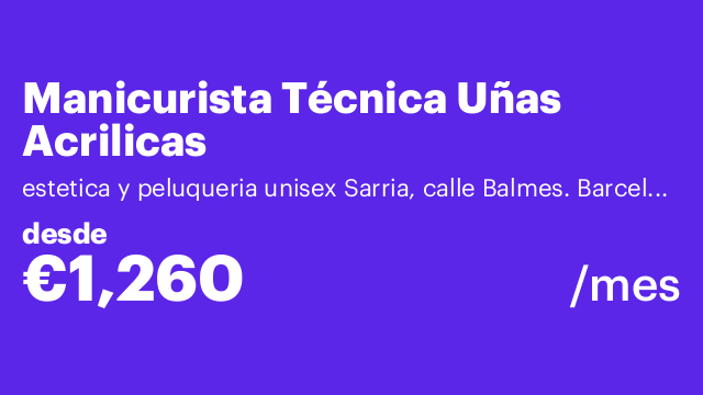 Manicurista Técnica Uñas Acrilicas
