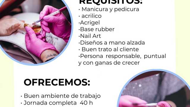 Manicurista Técnica Uñas