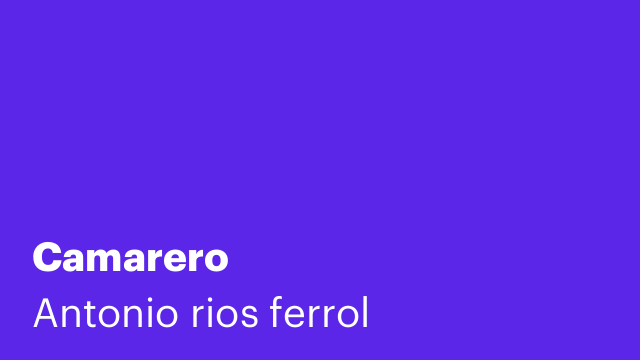 Camarero