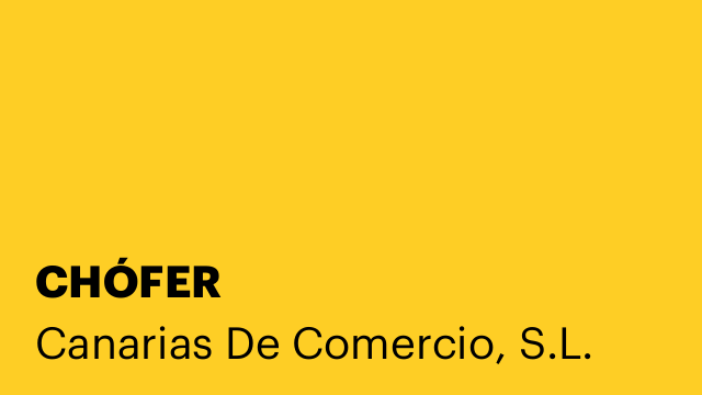 CHÓFER