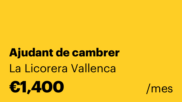 Ajudant de cambrer