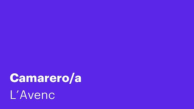 Camarero/a