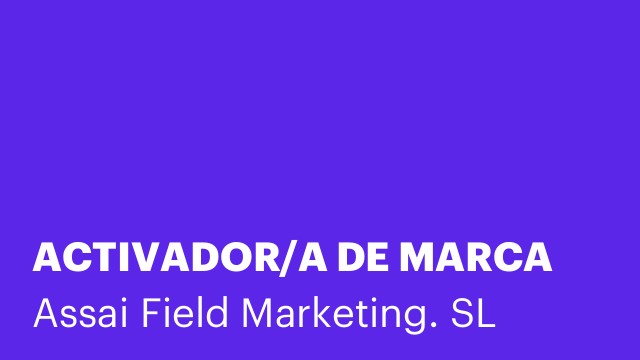 ACTIVADOR/A DE MARCA