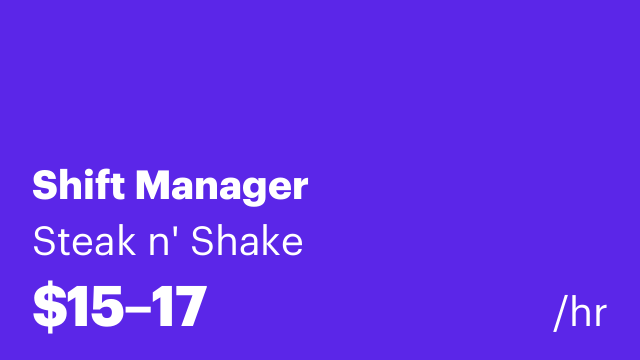 Shift Manager