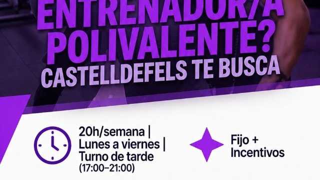 Entrenador/a Polivaletes