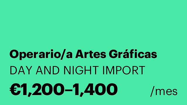 Operario/a Artes Gráficas