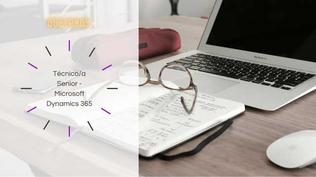 Tecnico/a Senior en Microsoft Dynamics 365 - Migración de sistemas
