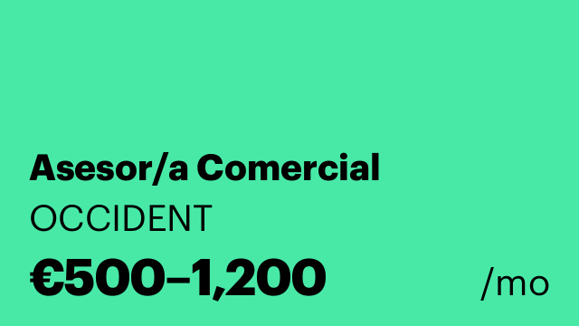 Asesor/a Comercial