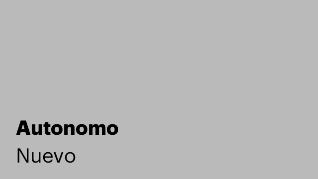 Autonomo