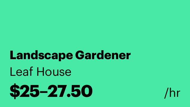 Landscape Gardener