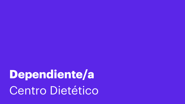 Dependiente/a