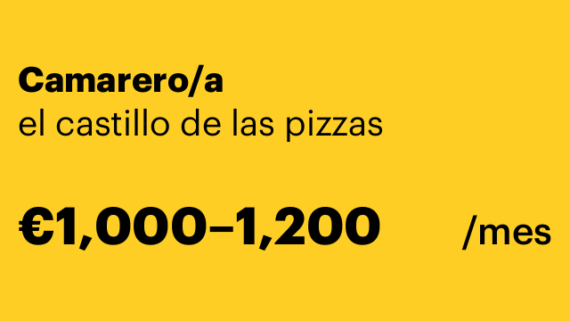 Camarero/a