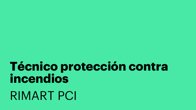 Técnico protección contra incendios
