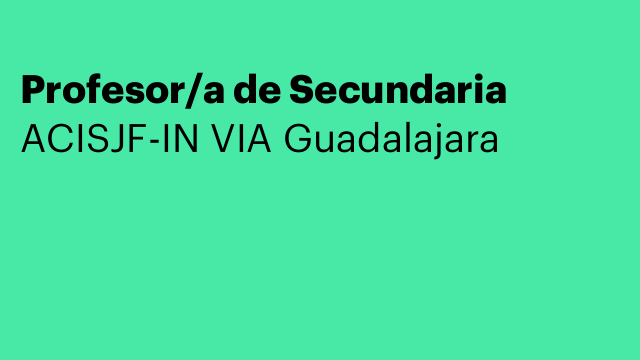 Profesor/a de Secundaria
