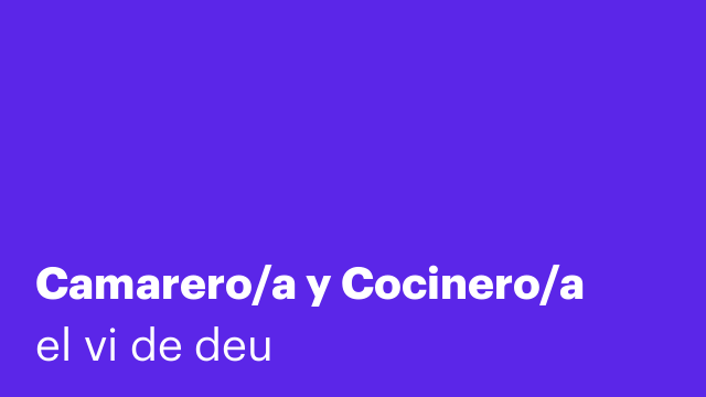 Camarero/a y Cocinero/a