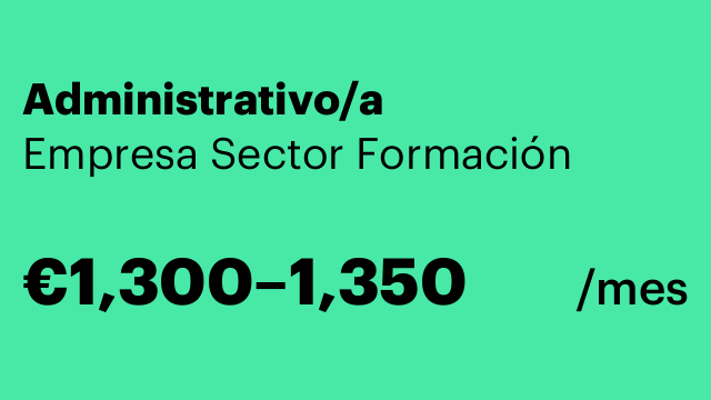 Administrativo/a
