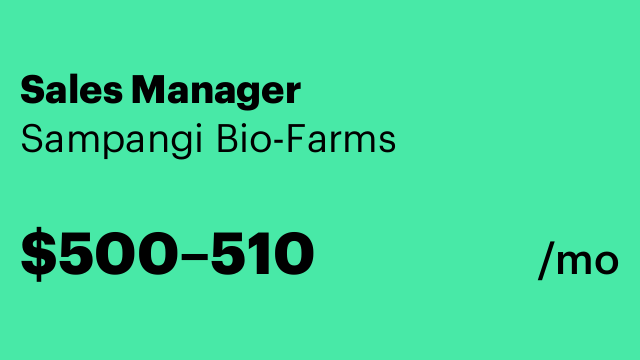 Sales Manager