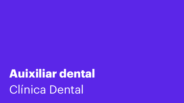 Auixiliar dental