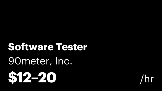 Software Tester
