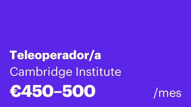 Teleoperador/a